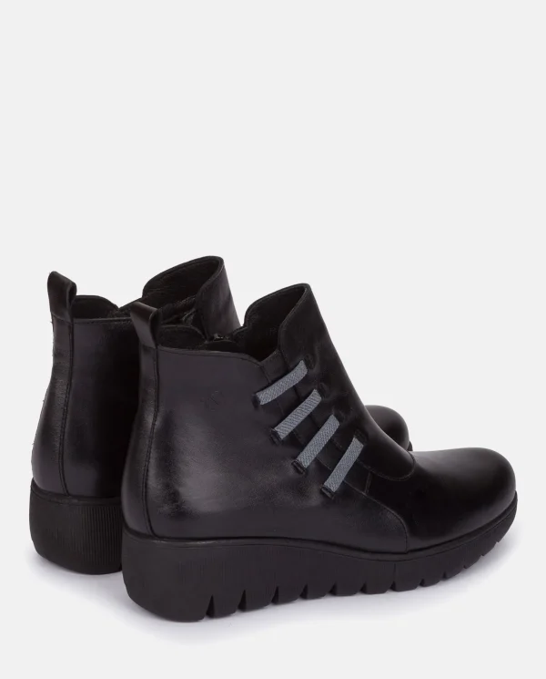 Yokono Flat Bootie ATENAS-033 Black Outlet