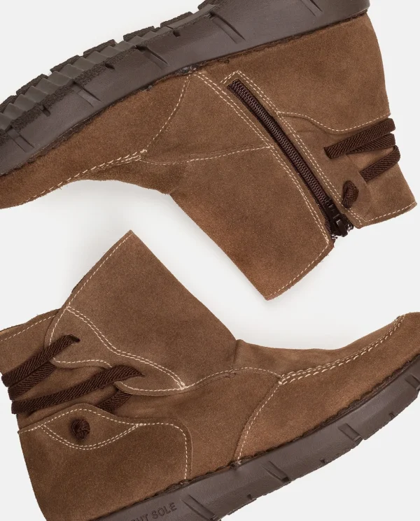 Yokono Flat Booty OLBA-001 Brown Outlet