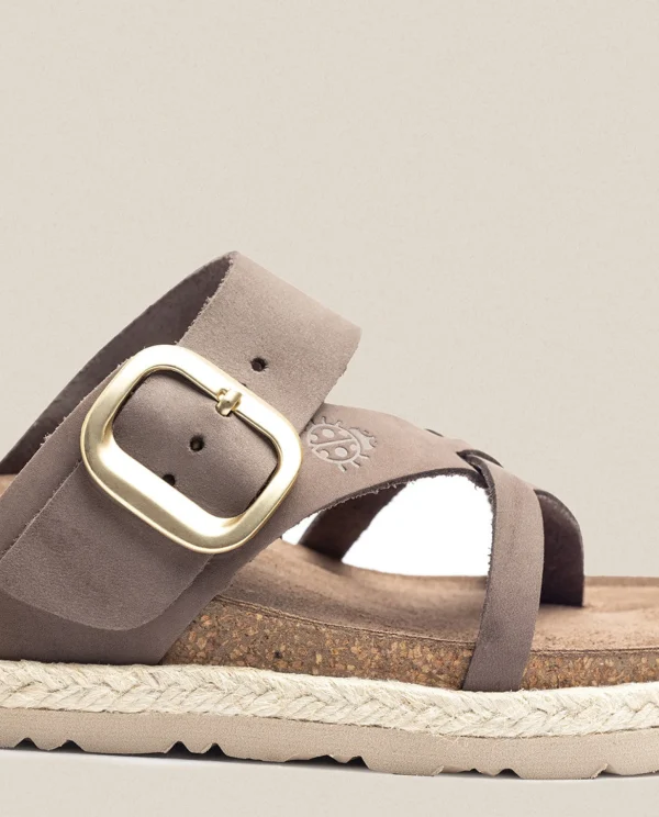 Yokono Flat Sandal Arena 003 Brown Online