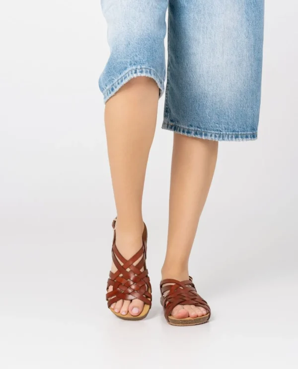 Yokono Flat Sandal IBIZA-175 Brown Best