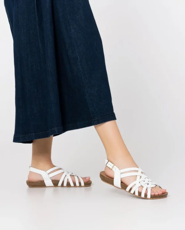 Yokono Flat Sandal IBIZA-175 White New