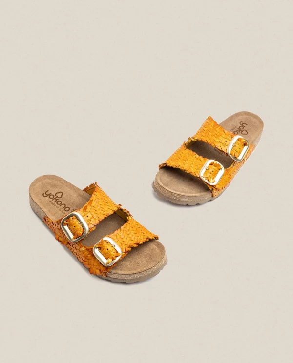 Yokono Flat Sandal Jerba 143 Orange Sale