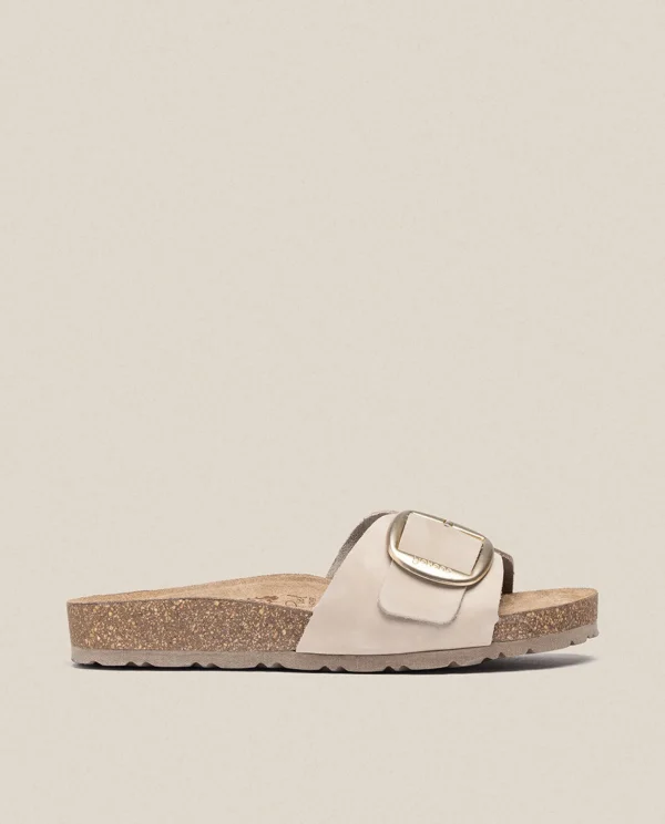 Yokono Flat Sandal JERBA-114 Beige Shop
