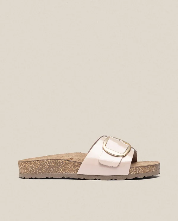 Yokono Flat Sandal JERBA-114 Beige Best Sale