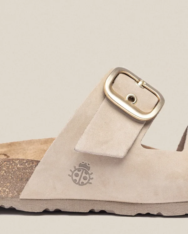 Yokono Flat Sandal JERBA-136 Beige Cheap