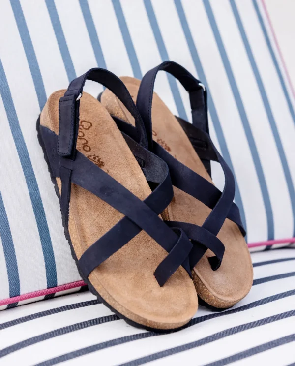 Yokono Flat Sandal JERBA-718 Black Sale