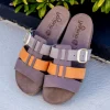 Yokono Flat Sandal JERBA-137 Orange Online