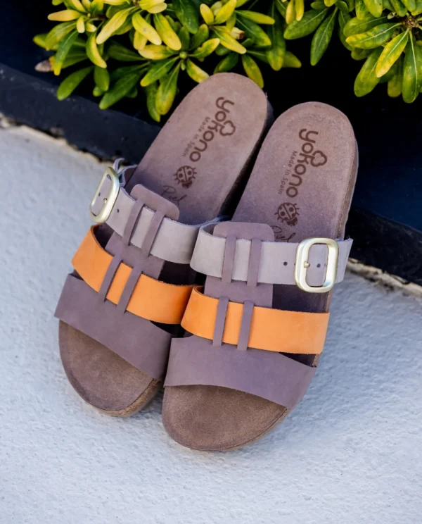 Yokono Flat Sandal JERBA-137 Orange Online