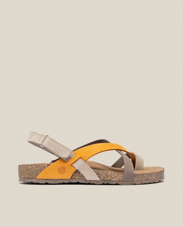 Yokono Flat Sandal JERBA-718 Orange Sale
