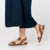 Yokono Flat Sandal MANACOR-001 Brown Discount