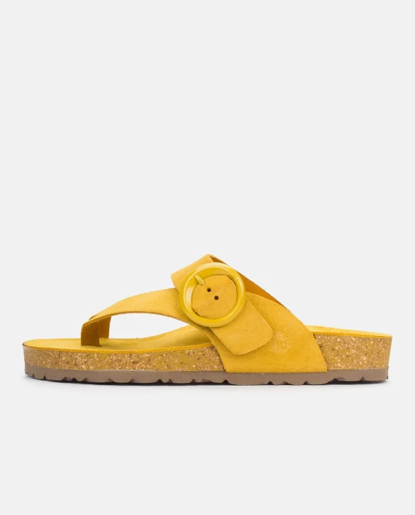 Yokono Flat Sandal ROLAN-113 Yellow Online