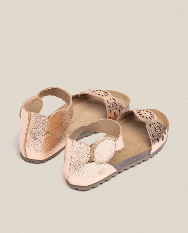 Yokono Flat Sandal VILLA-086 Pink Clearance