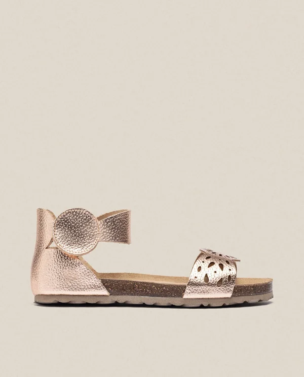 Yokono Flat Sandal VILLA-086 Pink Clearance