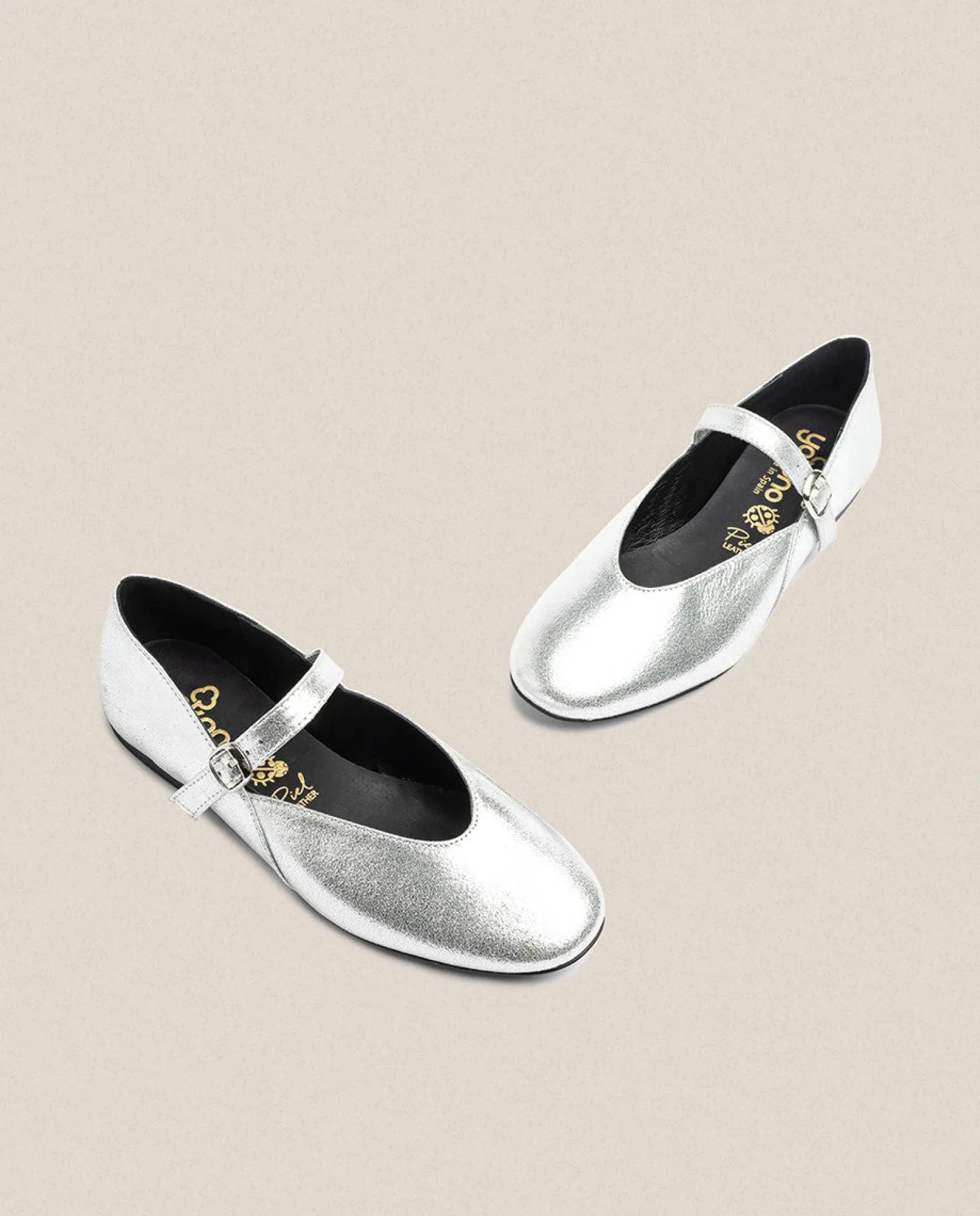 flat_shoe_ari_silver_1.webp Yokono Flat Shoe ARI-001 Silver Flash Sale