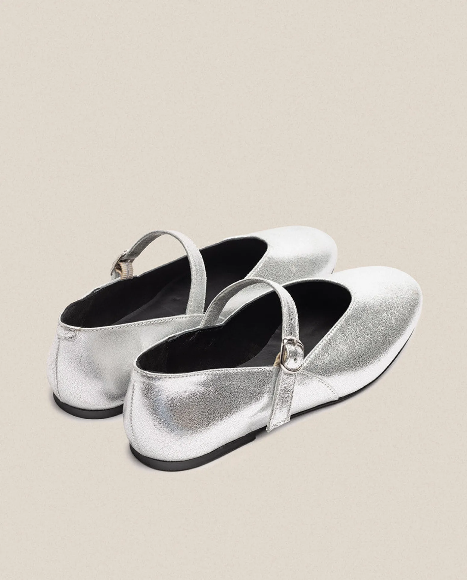 flat_shoe_ari_silver_3.webp Yokono Flat Shoe ARI-001 Silver Flash Sale