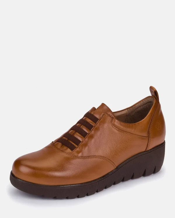 Yokono Flat Shoe ATENAS-035 Brown Hot