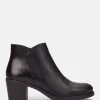 Yokono Heeled Ankle Boot LILLE-006 Black Shop