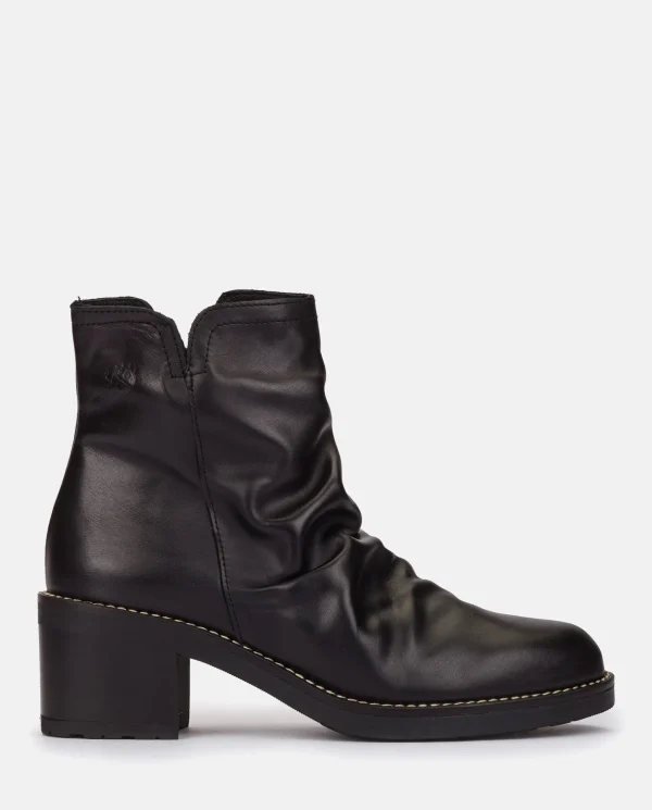 Yokono Heeled Ankle Boot MESINA-003 Black Sale