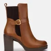 Yokono Heeled Ankle Boot PILSEN-003 Leather Fashion