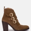 Yokono Heeled Ankle Boot TOURS-005 Brown Cheap