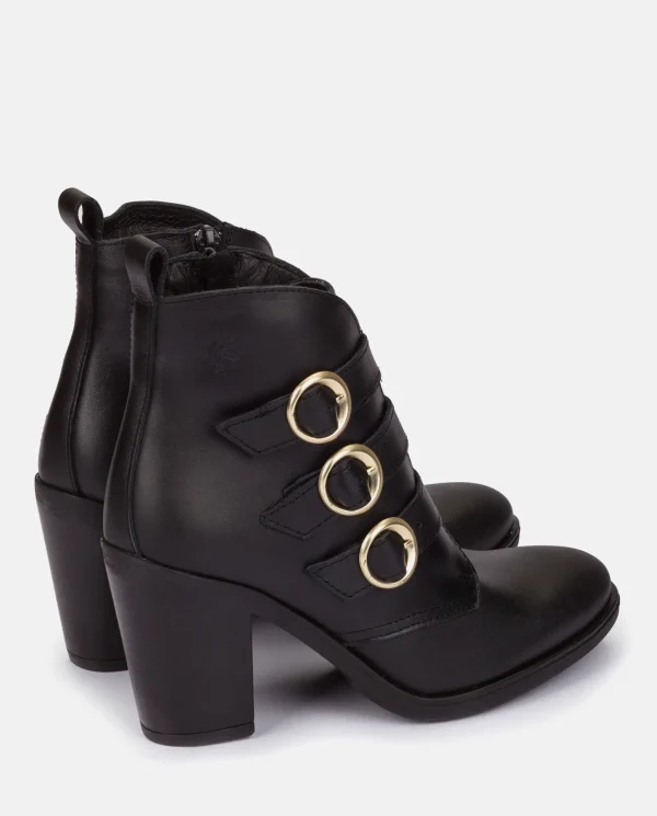 Yokono Heeled Ankle Boot TOURS-005 Black Shop