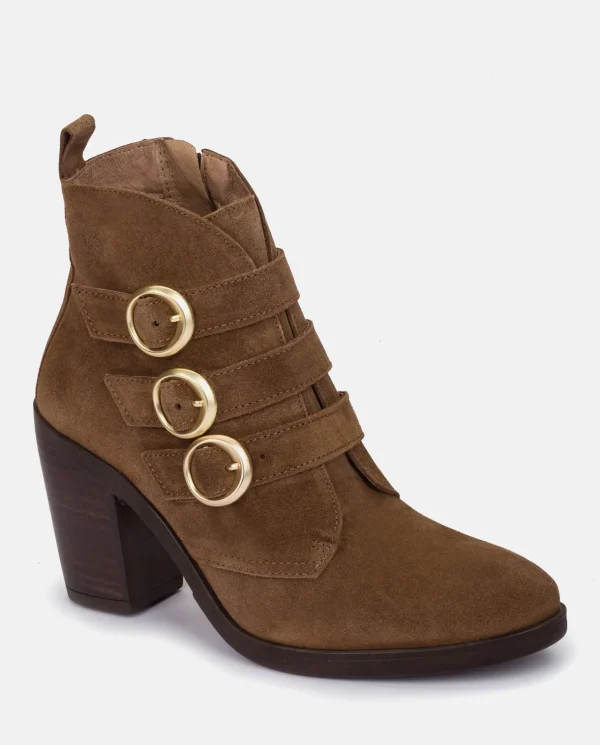 Yokono Heeled Ankle Boot TOURS-005 Brown Cheap