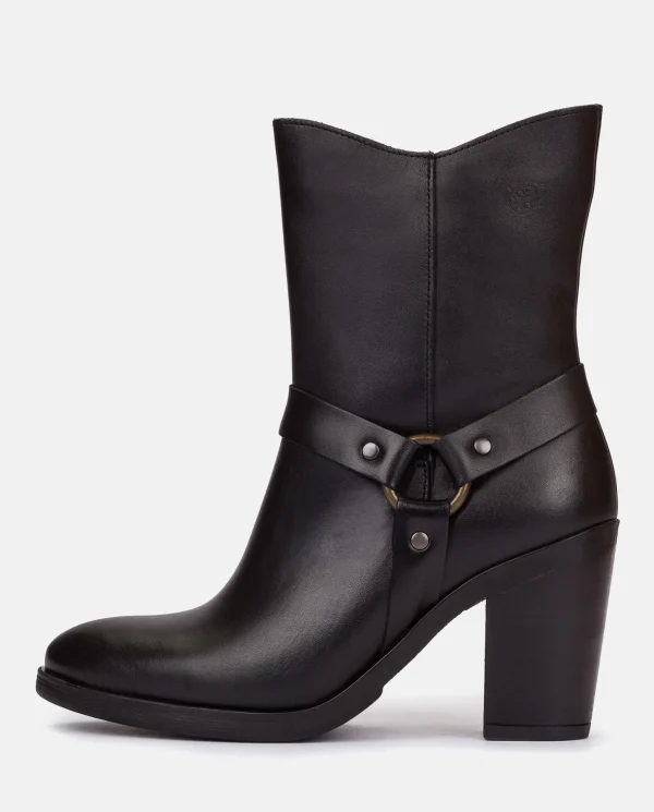 Yokono Heeled Ankle Boot TOURS-008 Nero Discount