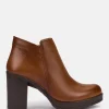 Yokono Heeled Ankle Boots PILSEN-004 Brown Best