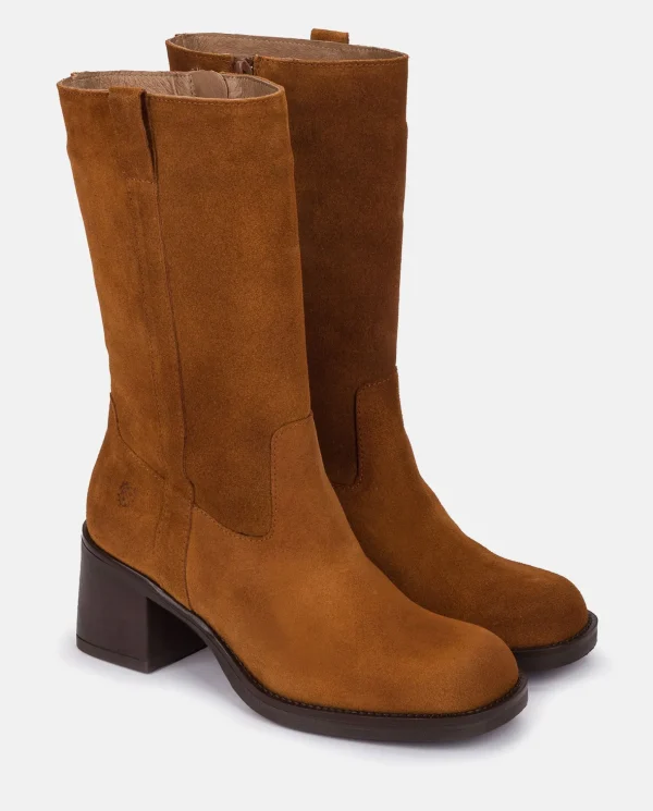 Yokono Heeled Boot LANDAS-003 Leather Online