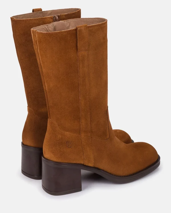 Yokono Heeled Boot LANDAS-003 Leather Online