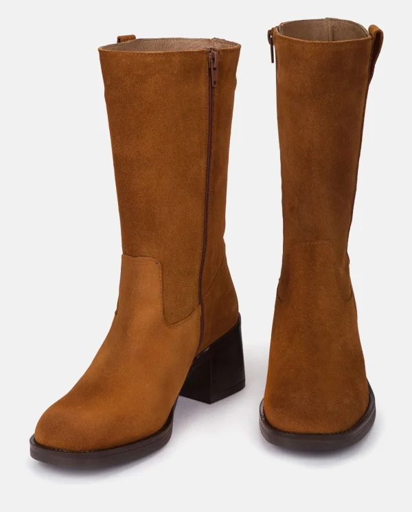 Yokono Heeled Boot LANDAS-003 Leather Online