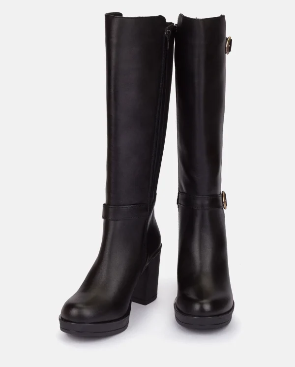 Yokono Heeled Boot PILSEN-001 Black Online