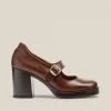 Yokono Heeled Shoe KOLIN-010 Brown Shop