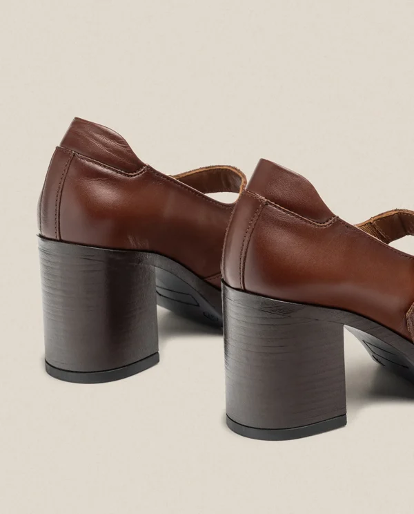 Yokono Heeled Shoe KOLIN-010 Brown Shop