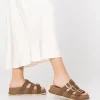 Yokono Platform Sandal OCA-004 Brown Discount