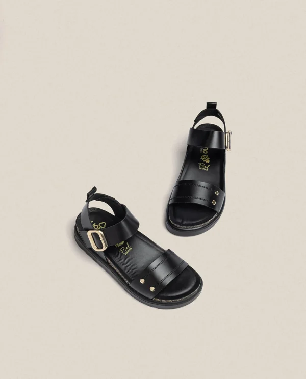 Yokono Platform Sandal TUNEZ-128 Black Online