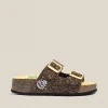 Yokono Platform Sandal West 003 Black Cheap
