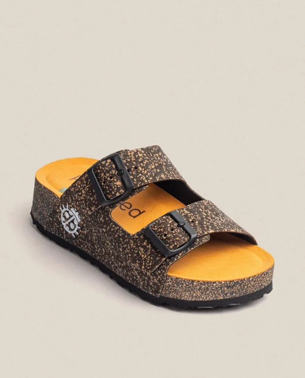 Yokono Platform Sandal West 003 Orange Discount