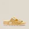 Yokono Platform Sandal West 003 Yellow Online