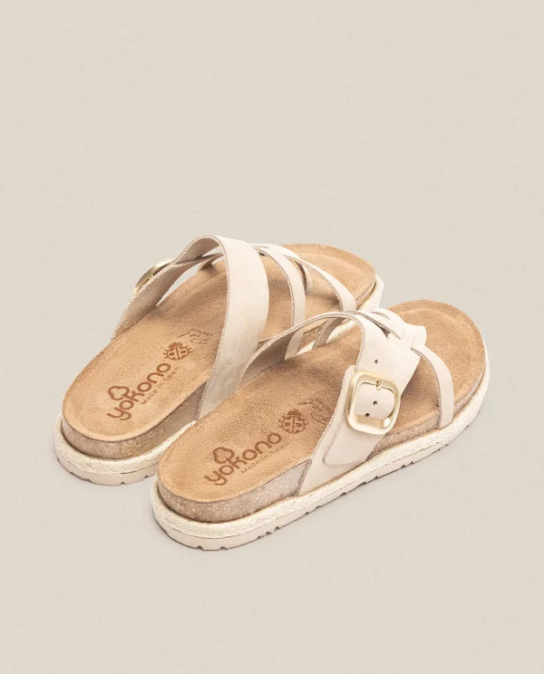 Yokono Sandalia Plana Arena 003 Beige Flash Sale