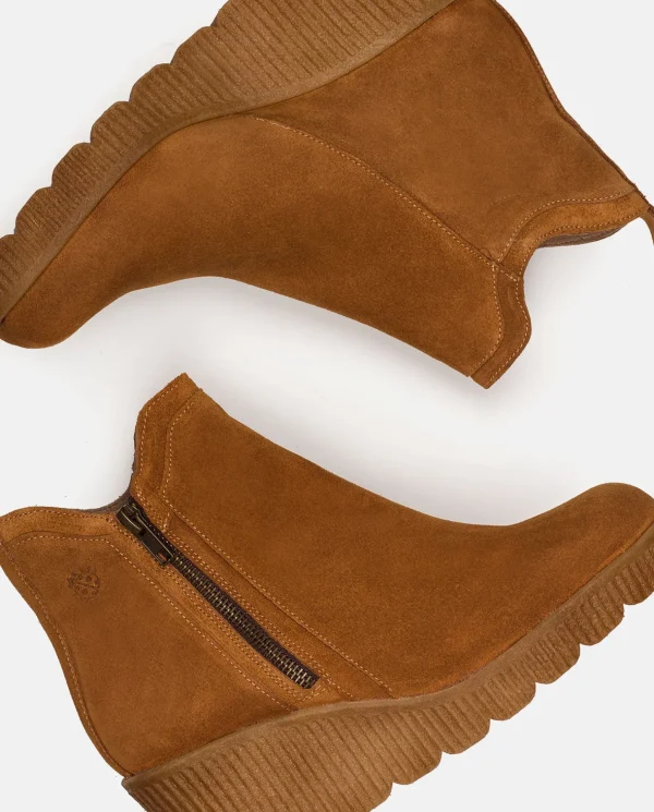 Yokono Wedge Booty MADONA-002 Leather Best