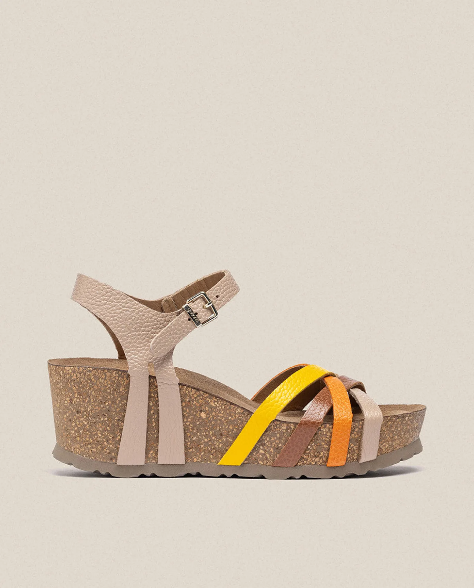 wedge_sandal_bari_beige_0.webp Yokono Wedge Sandal BARI-302 Beige Hot