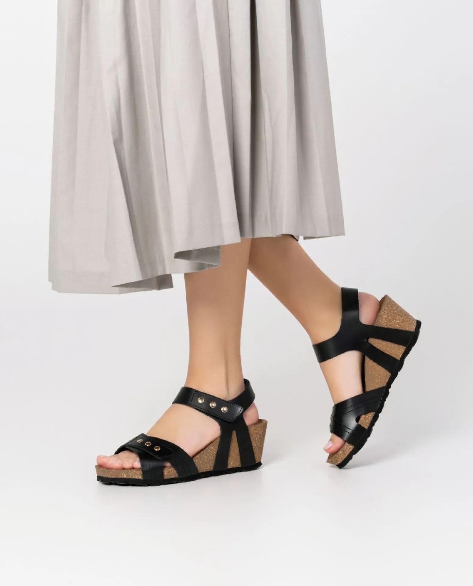 wedge_sandal_cadiz_black_1-2.webp Yokono Wedge Sandal CADIZ-303 Black Cheap