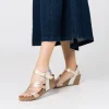 Yokono Wedge Sandal CADIZ-302 Pink Cheap