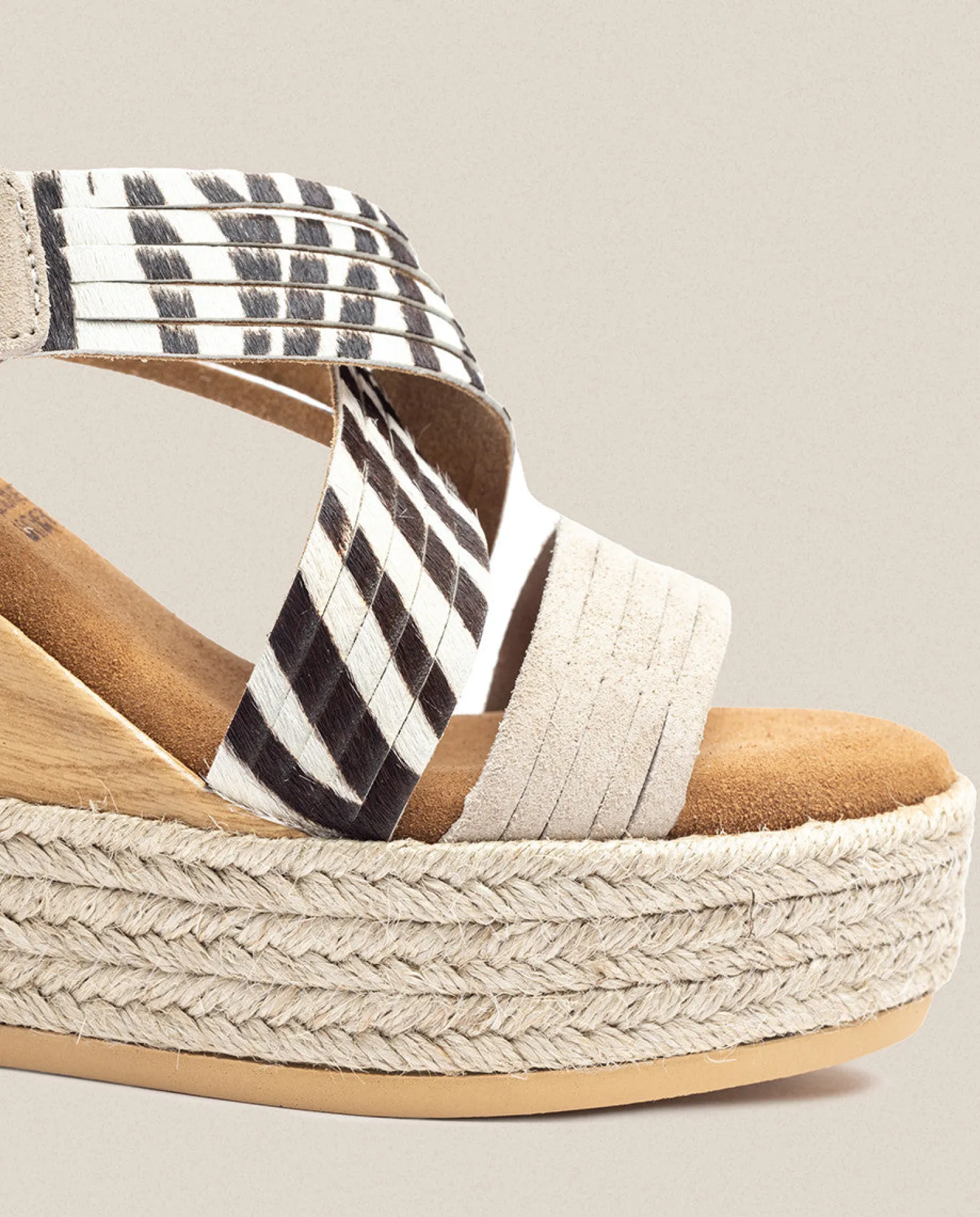 wedge_sandal_mey__zebra_2.webp Yokono Wedge Sandal Mey 003 Zebra Outlet