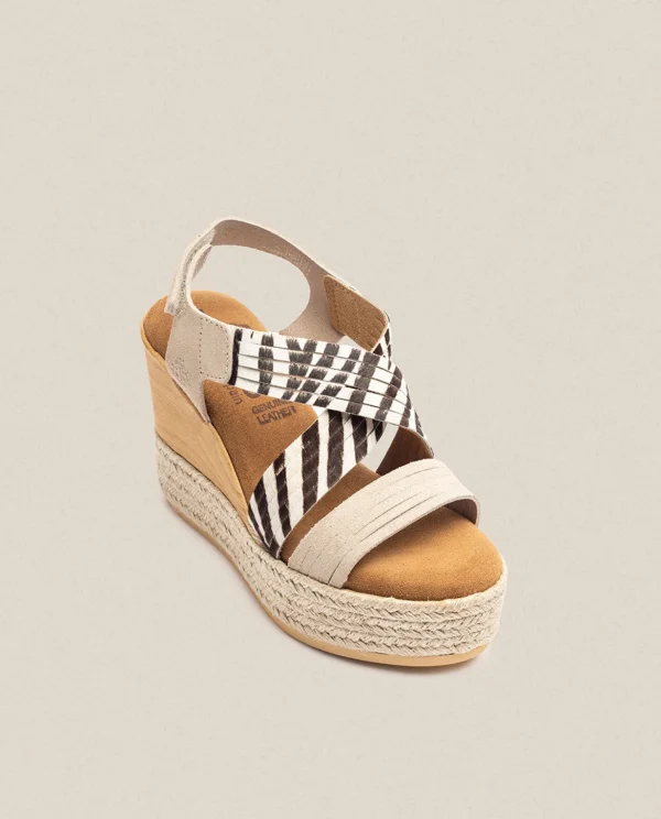 Yokono Wedge Sandal Mey 003 Zebra Outlet